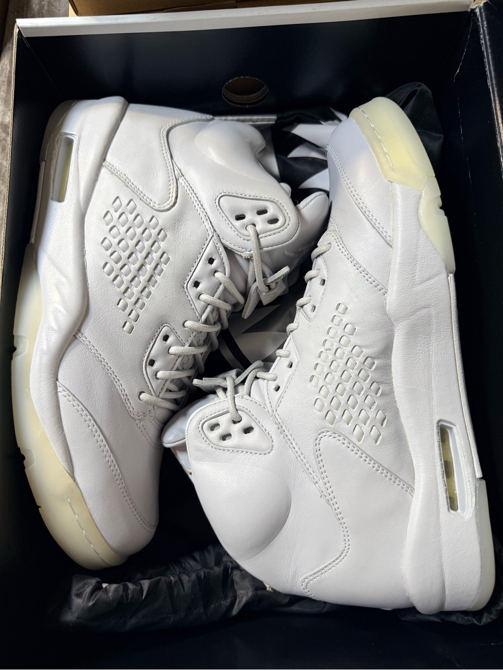 Jordan 5 Premium Pure Platinum Brand New